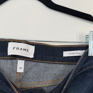 Frame Denim Dark Blue Flare Jeans